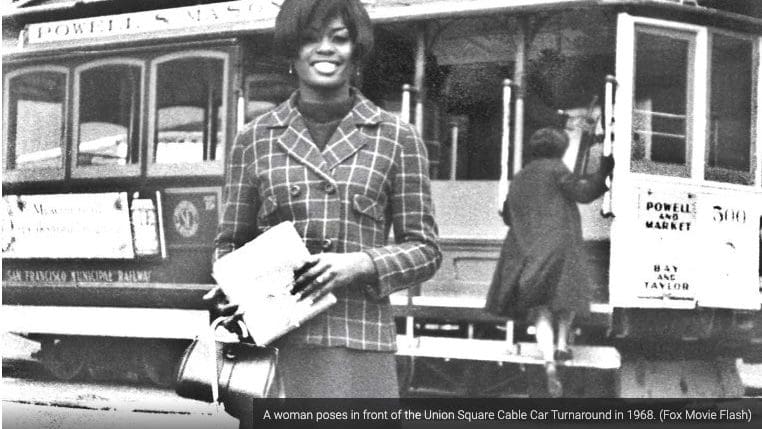Lost photos of Downtown San Francisco’s glamour years resonate in a new public art installation.